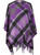 Dunedin Cashmere Big Check Mini Cape