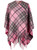 Dunedin Cashmere Big Check Mini Cape