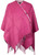 Dunedin Cashmere Double Faced Big Check Mini Cape