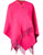 Dunedin Cashmere Double Faced Big Check Mini Cape