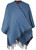 Dunedin Cashmere Double Faced Big Check Mini Cape