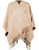 Dunedin Cashmere Double Faced Big Check Mini Cape