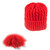 Cable Pom Pom Hat