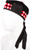 Glengarry Hat Black Red Chequered Diced Design