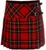 Ladies Deluxe Billie Kilt Skirt in Royal Stewart Tartan