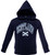 Kids Scotland Harvard Print Hooded Top