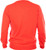 Mens Merino Wool Sweater V-Neck Orange
