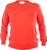 Mens Merino Wool Sweater V-Neck Orange