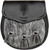 Clan Semi Dress Sporran Plain Leather Flap Scottish Clan Name Crest Livingstone-MacImmey
