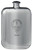 Family Crest Design Pocket Hip Flask 6oz Rounded Polished Pewter Ramsay-Yule