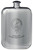 Family Crest Design Pocket Hip Flask 6oz Rounded Polished Pewter Ramsay-Yule