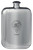 Family Crest Design Pocket Hip Flask 6oz Rounded Polished Pewter Ramsay-Yule