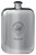Family Crest Design Pocket Hip Flask 6oz Rounded Polished Pewter Ramsay-Yule