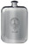 Family Crest Design Pocket Hip Flask 6oz Rounded Polished Pewter Ramsay-Yule
