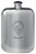 Family Crest Design Pocket Hip Flask 6oz Rounded Polished Pewter Ramsay-Yule
