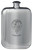 Family Crest Design Pocket Hip Flask 6oz Rounded Polished Pewter Ramsay-Yule