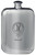 Family Crest Design Pocket Hip Flask 6oz Rounded Polished Pewter Ramsay-Yule