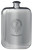 Family Crest Design Pocket Hip Flask 6oz Rounded Polished Pewter Ramsay-Yule