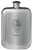 Family Crest Design Pocket Hip Flask 6oz Rounded Polished Pewter Dove-Kinloch