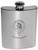 Family Crest 6oz Polished Pewter Kidney Flask Abbott-Downie