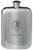 Family Crest Design Pocket Hip Flask 6oz Rounded Polished Pewter MacFall-MacOwl