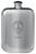 Family Crest Design Pocket Hip Flask 6oz Rounded Polished Pewter MacPatrick-Ramsay