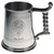 Crest Tankard with Rope Handle in Polished Pewter 1 Pint Capacity Conacher-Gibb