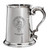 Family Crest Polished Pewter 1 Pint Tankard with Scroll handle MacSporran-Patrick