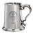Family Crest Polished Pewter 1 Pint Tankard with Scroll handle MacSporran-Patrick
