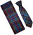 Mens Scarf & Tie Gift Set Wool Tie Anderson Modern Tartan Plaid Design 100% Lambswool Scarf