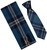Mens Scarf & Tie Gift Set Wool Tie Earl Of St. Andrews Tartan Plaid Design 100% Lambswool Scarf
