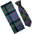 Mens Scarf & Tie Gift Set Wool Tie MacDonald Clan Ancient Tartan Plaid Design 100% Lambswool Scarf