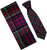 Mens Scarf & Tie Gift Set Wool Tie MacDonald of Clanranald Modern Tartan Plaid Design 100% Lambswool Scarf