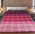 Large Soft Luxury Lambswool Merino Kinfauns Throw - Fuchsia