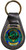 Leather Key Fob Scottish Clan Crest Carmichael Made in Scotland Leather Key Fob Scottish Clan Crest Carmichael Made in Scotland