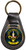 Leather Key Fob Scottish Clan Crest Shaw Made in Scotland Leather Key Fob Scottish Clan Crest Shaw Made in Scotland