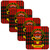 Cameron Clan Crest Square Coasters Set of 4 Cork Backed From Scotland Cameron Clan Crest Square Coasters Set of 4 Cork Backed From Scotland