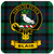 Blair Clan Crest Square Coasters Set of 4 Cork Backed From Scotland