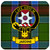 Jardine Clan Crest Square Coasters Set of 4 Cork Backed From Scotland