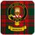 Menzies Clan Crest Square Coasters Set of 4 Cork Backed From Scotland Menzies Clan Crest Square Coasters Set of 4 Cork Backed From Scotland