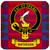Matheson Clan Crest Square Coasters Set of 4 Cork Backed From Scotland