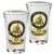 Grant Scottish Clan Crest Tequila Slammer Shot Glass Set of 2 Scottish Made