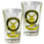 Gordon Scottish Clan Crest Tequila Slammer Shot Glass Set of 2 Scottish Made