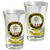 Henderson Scottish Clan Crest Tequila Slammer Shot Glass Set of 2 Scottish Made Henderson Scottish Clan Crest Tequila Slammer Shot Glass Set of 2 Scottish Made