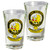 Thomson Scottish Clan Crest Tequila Slammer Shot Glass Set of 2 Scottish Made