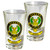 Gordon Highlanders Scottish Clan Crest Tequila Slammer Shot Glass Set of 2 Scottish Made