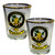 MacEwan Clan Crest Wee Dram Shot Glass Set of 2 Scottish Made