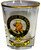 MacGregor Clan Crest Wee Dram Shot Glass Set of 2 Scottish Made