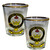 Moffat Clan Crest Wee Dram Shot Glass Set of 2 Scottish Made