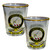 MacRae Clan Crest Wee Dram Shot Glass Set of 2 Scottish Made